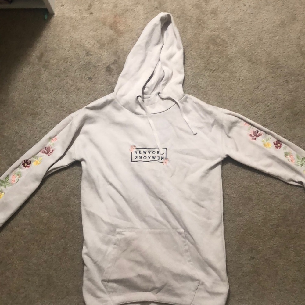 Pink New York sweater